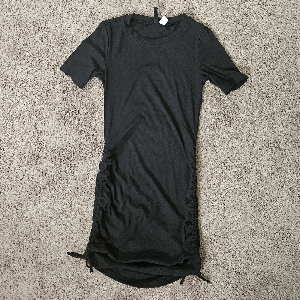 Divided Black Dress, Size M